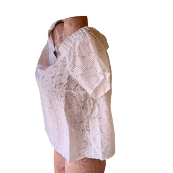 Womens Peasant Blouse Size L or 10P - Picture 3 of 5